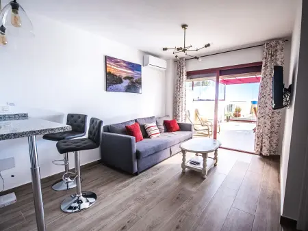 Appartement première ligne de plage à Mijas Costa, terrasse 60 m² : photo 14