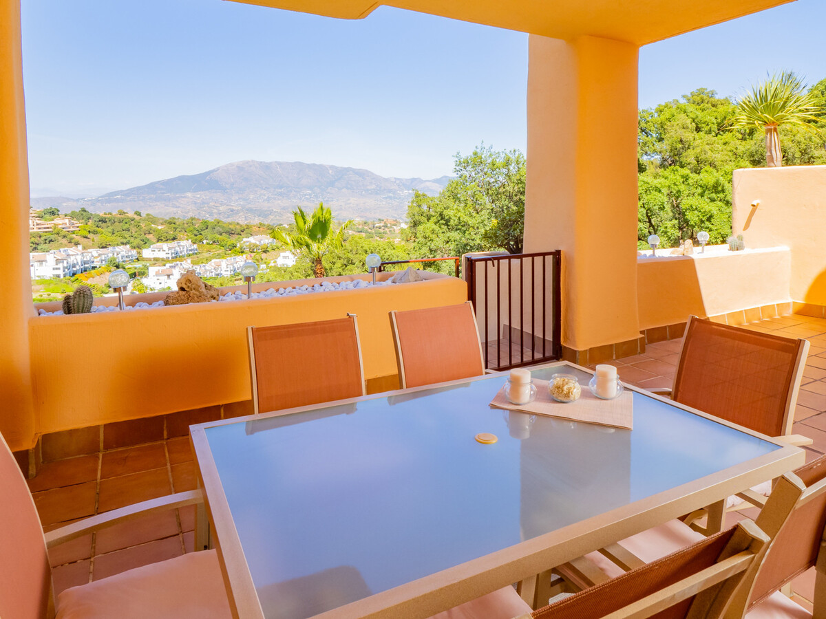 Appartement 4 pers. Ojén : Terrasse vue montagne, parking inclus - Photo 7