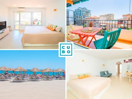 Location appartement à Fuengirola, Studio confortable à Fuengirola avec terrasse