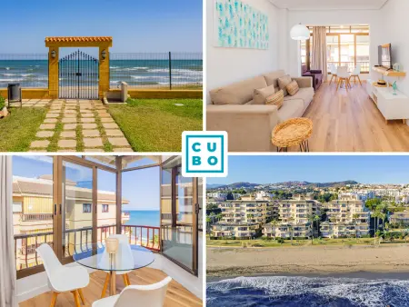 Location appartement à Mijas, Appartement en front de mer avec piscine à Mijas Costa