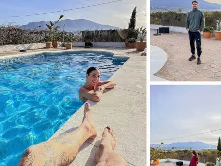 Gîte rural 7 pers. piscine privée à Alhaurín el Grande : photo 4