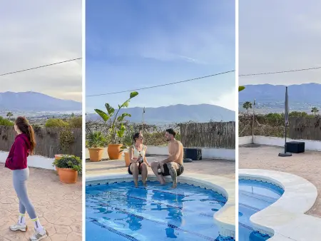 Gîte rural 7 pers. piscine privée à Alhaurín el Grande : photo 5