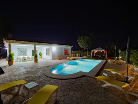 Gîte rural 7 pers. piscine privée à Alhaurín el Grande : photo 7