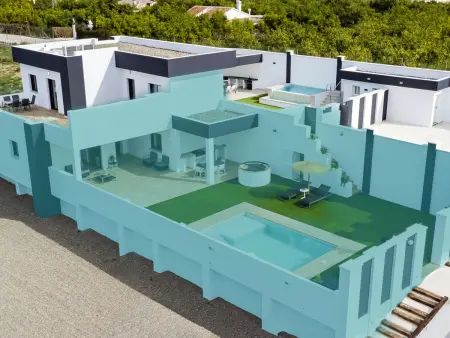 Gîte 6 pers. avec piscine privée et vue montagne : photo 5