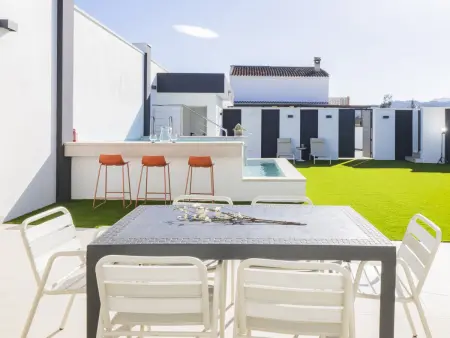 Gîte 6 pers. avec piscine privée et vue montagne : photo 12