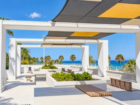 Appartement 90m² première ligne de plage, 6 pers. à Estepona : photo 4