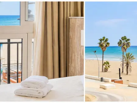 Appartement 90m² première ligne de plage, 6 pers. à Estepona : photo 24