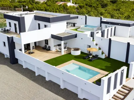 Location gite à Alhaurín el Grande, Maison rurale pour 12 personnes avec piscines à Alhaurín el Grande