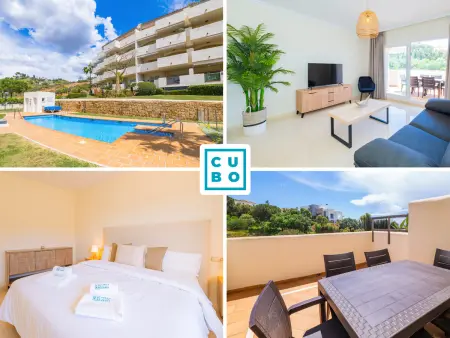 Location appartement à Marbella, Charmant appartement à Marbella avec terrasse et piscine