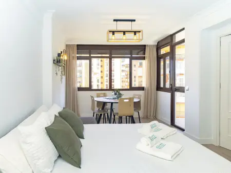 Appartement Torremolinos 4 pers., vue mer et piscine : photo 18