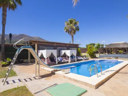 Villa 20 pers, piscine chauffée et jacuzzis à Alhaurín el Grande : photo 3