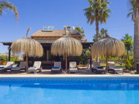 Villa 20 pers, piscine chauffée et jacuzzis à Alhaurín el Grande : photo 8