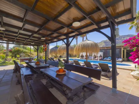 Villa 20 pers, piscine chauffée et jacuzzis à Alhaurín el Grande : photo 9