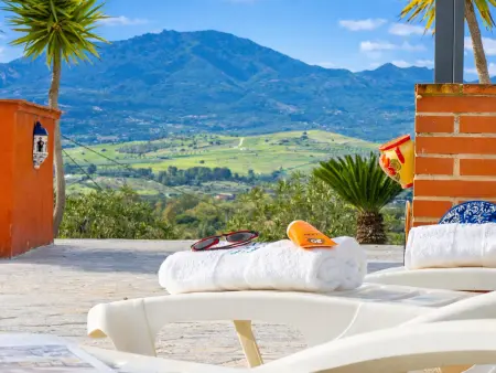 Maison rurale Coín : piscine privée 6×4 m et vue montagne : photo 2
