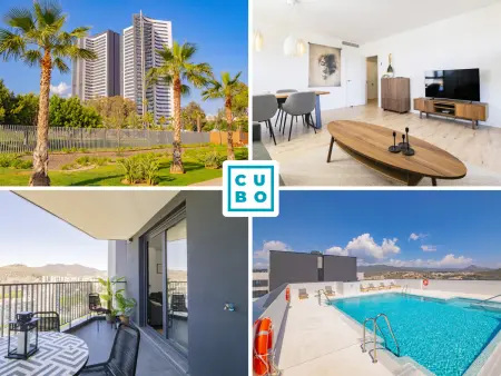 Location appartement à Málaga, Appartement élégant à Malaga avec vue superbe