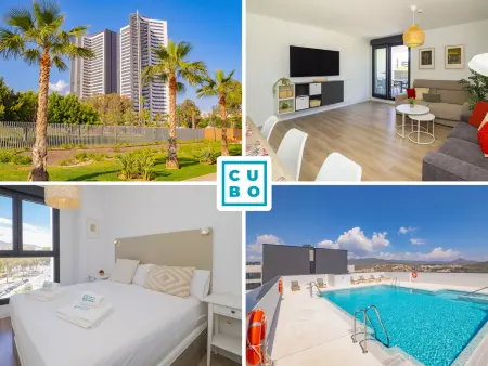 Location appartement à Málaga, Appartement moderne à Malaga, 3 chambres pour 6 personnes