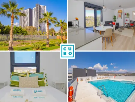 Location appartement à Málaga, Appartement à Málaga avec terrasse et vue