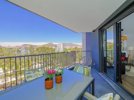 Appartement à Málaga avec terrasse et vue, Appartement 4 personnes à Málaga - Photo 10