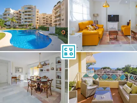 Location appartement à Marbella, Appartement élégant à Marbella près de la plage, 2 chambres