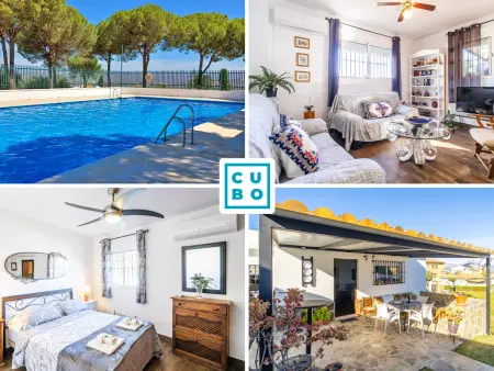 Location maison à Alhaurín de la Torre, Maison charmante avec jardin à Alhaurín de la Torre
