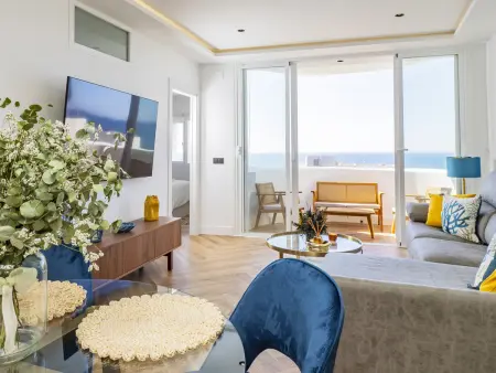 Appartement vue mer à Mijas, 50 m de la plage : photo 2