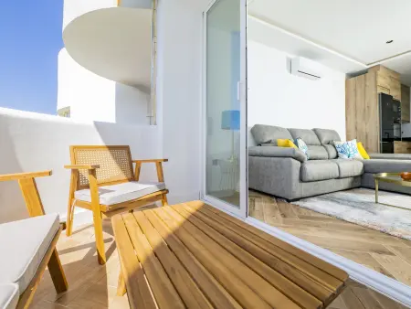 Appartement vue mer à Mijas, 50 m de la plage : photo 13
