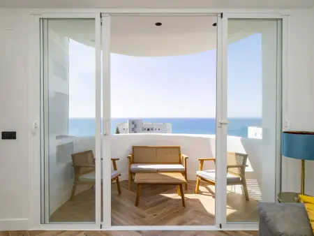 Appartement vue mer à Mijas, 50 m de la plage : photo 14