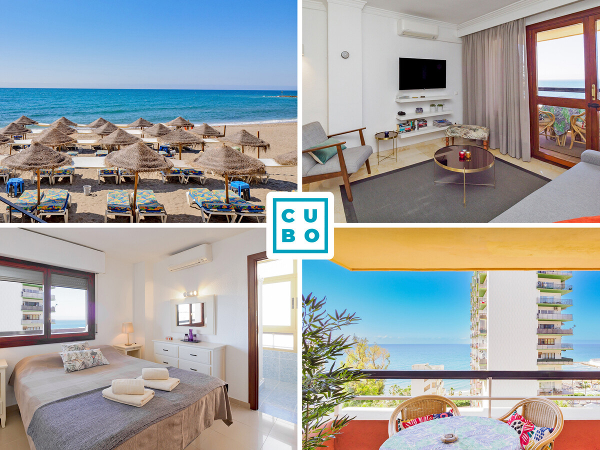 Appartement 8e étage vue mer à Marbella, 50m plage - Photo 1