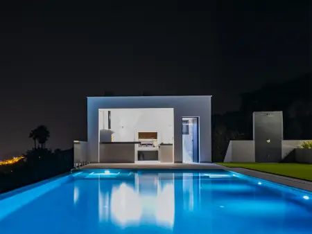 Villa 4 chambres, piscine débordement et domotique : photo 14