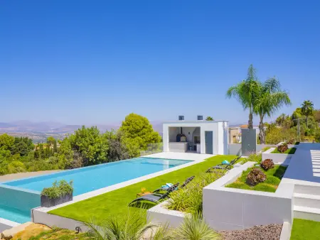Villa 4 chambres, piscine débordement et domotique : photo 18