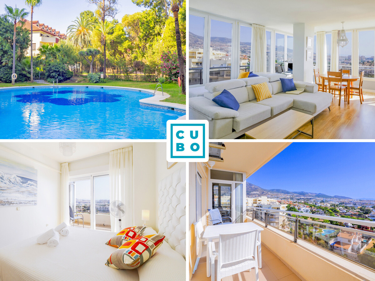 Appartement 2 ch, vue mer, 9e étage à Benalmádena - Photo 1