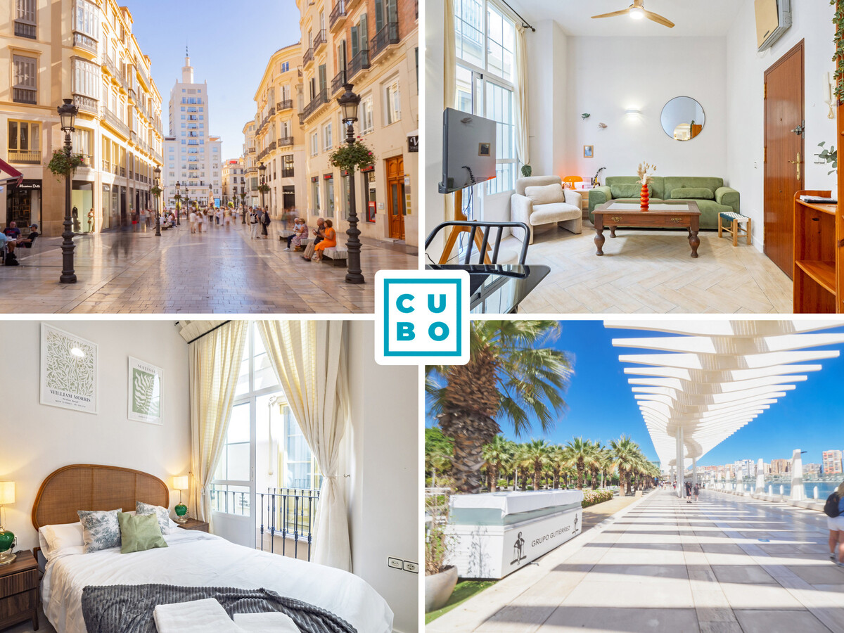Appartement 4 pers à Málaga, 200 m Calle Larios + parking - Photo 1