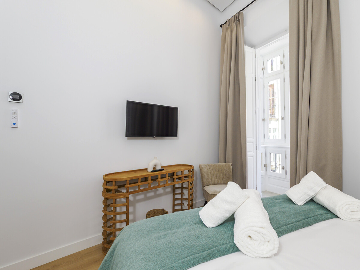 Studio 29 m² centre Málaga, balcon, adultes - Photo 25