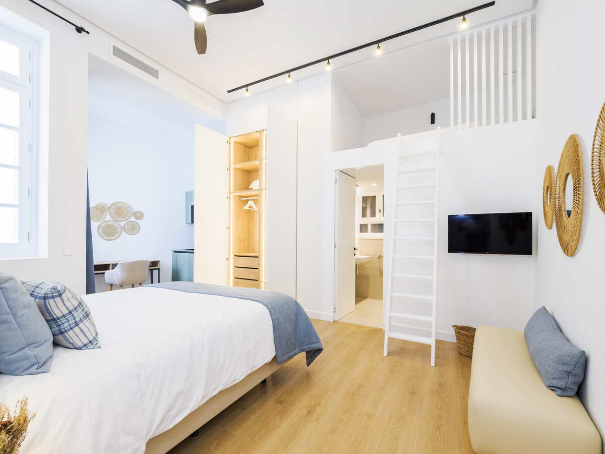 Studio moderne 29 m² centre Málaga, réservé adultes - Photo 26