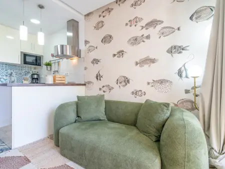Studio 38 m² vue mer directe et accès plage à Benalmádena : photo 15