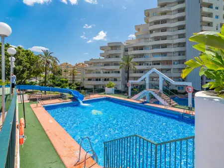 Studio 38 m² vue mer directe et accès plage à Benalmádena : photo 33