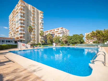 Appartement rénové vue mer à Benalmádena, 4 piscines : photo 3