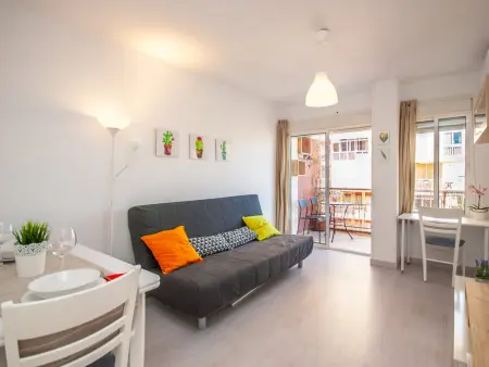 Appartement rénové vue mer à Benalmádena, 4 piscines : photo 12