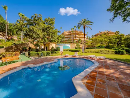 Location appartement à Marbella, Appartement de luxe à Elviria Hills, Marbella pour 6 pers., climatisation, WiFi, piscines
