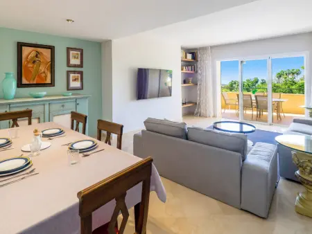 Appartement 170 m² à Elviria, 3 ch., balcon mer, 3 piscines : photo 6