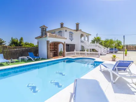 Location villa à Alhaurín el Grande, Maison de campagne avec piscine privée, clim, Wi-Fi, pour 8 pers.