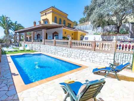 Location villa à Mijas, Villa de Vacances avec Piscine Privée, Climatisation et Vue Panoramique