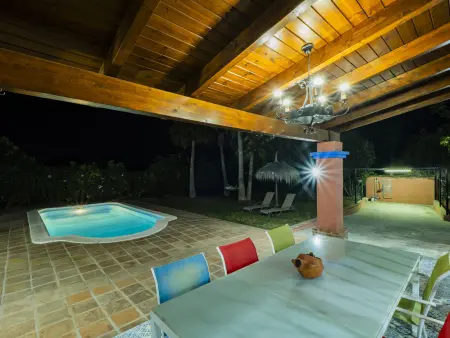 Gîte 6 pers. piscine privée à 200m de Lauro Golf : photo 14