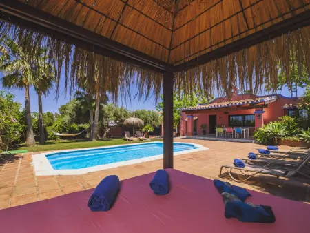 Gîte 6 pers. piscine privée à 200m de Lauro Golf : photo 15