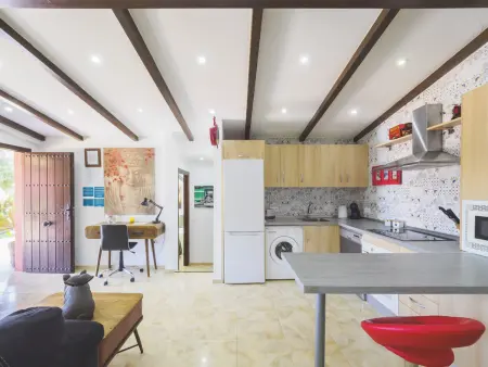 Gîte 6 pers. piscine privée à 200m de Lauro Golf : photo 28