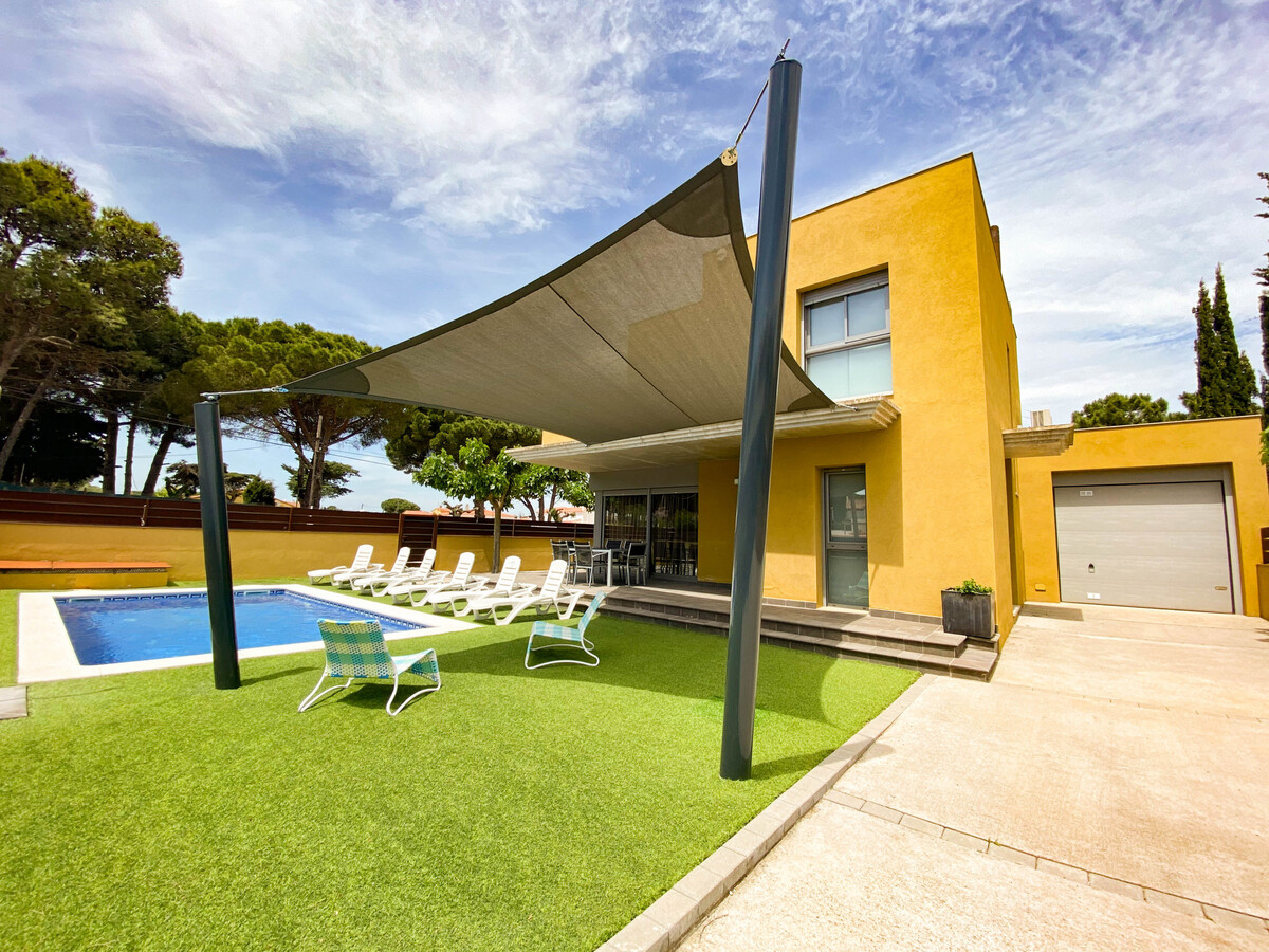 Villa 8 pers. piscine privée, 600 m plage Riells - Photo 6