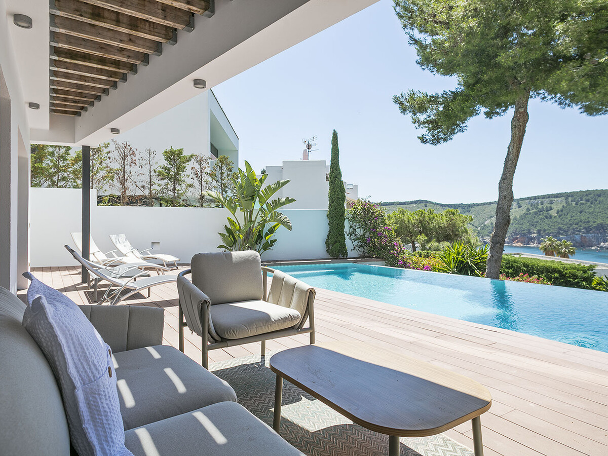 Villa 7 pers. à L'Escala : piscine débordement et vue mer - Photo 1