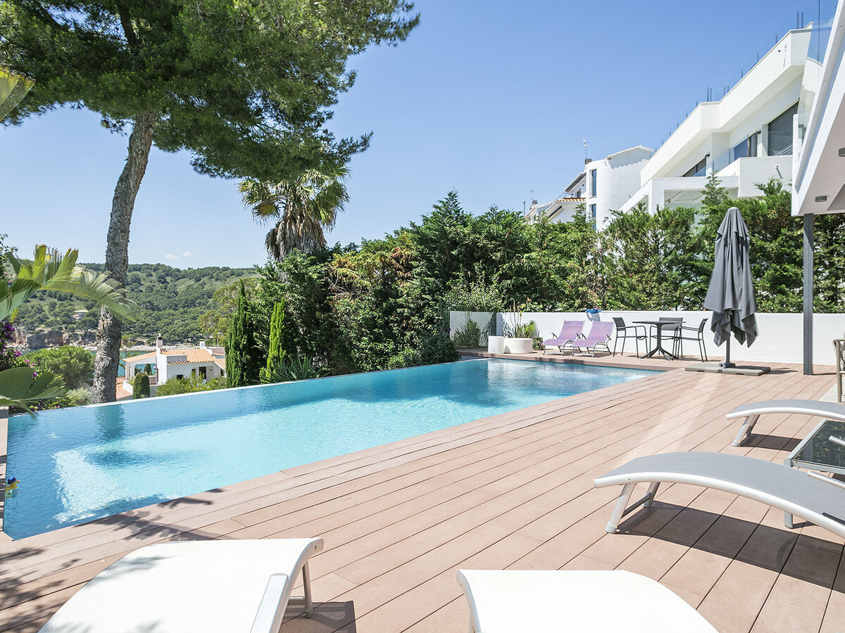 Villa 7 pers. à L'Escala : piscine débordement et vue mer - Photo 4