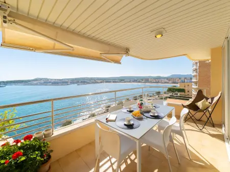 Location appartement à L'Escala, Appartement front de mer avec piscine à LEscala