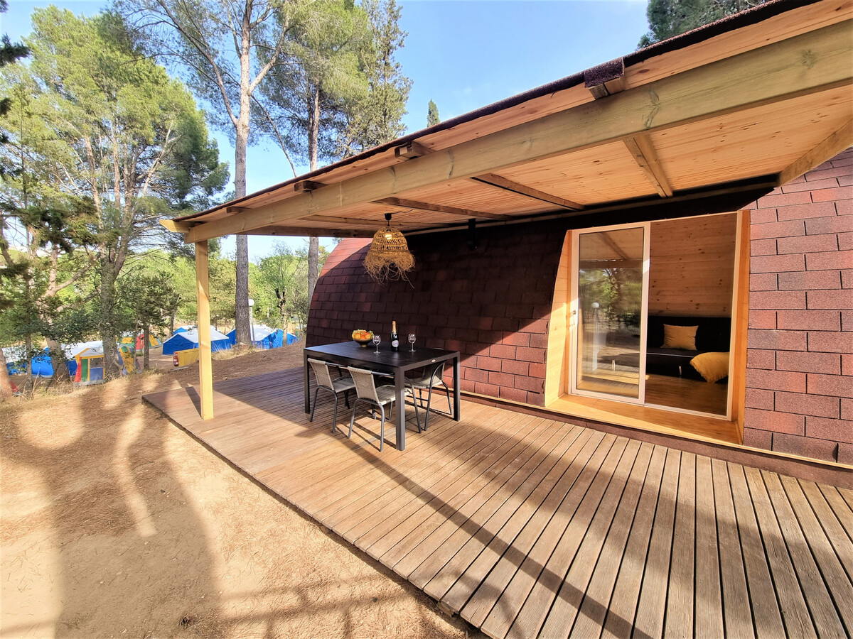 Bungalow 4 pers. plage Riells, lac naturel et animaux OK - Photo 2